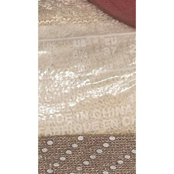 Clarks‎ CloudSteppers Gold Weave Shoes Womens Size 6.5 Loafers Comfort Slip-On - Picture 5 of 5